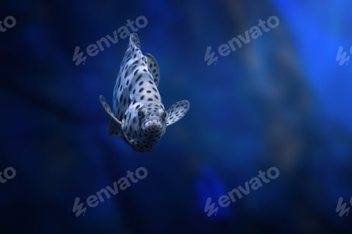 Preview: Panther Grouper fish (Cromileptes altivelis) or Humpback Grouper