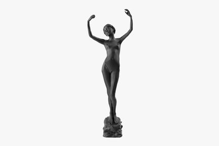 Preview: Echo: Bronze Girl Sculpture