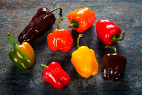 Preview: Colored bell peppers