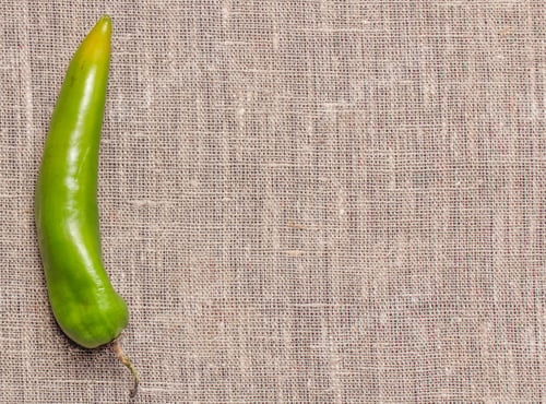 Preview: Bitter Pepper Lies On A Linen Cloth, And There Is A Place For An Inscription