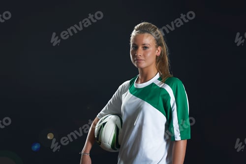 Preview: Footballer carrying ball