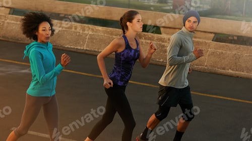 Preview: Nothing better than a morning run with friends