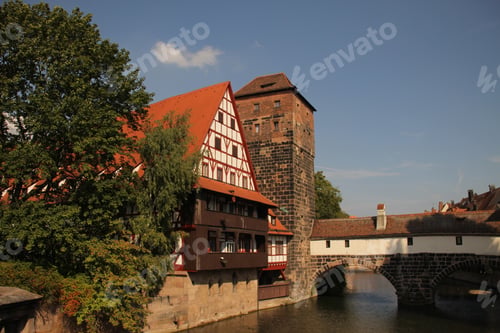 Preview: German architecture in Nuremberg, Germany