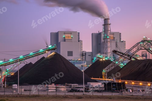 Preview: Newly built coal powered plant