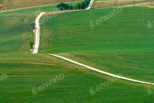 Preview: Rural landscape near Cingoli and Appignano, Marche, Italy