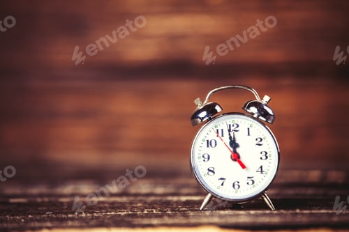 Preview: clock on the table