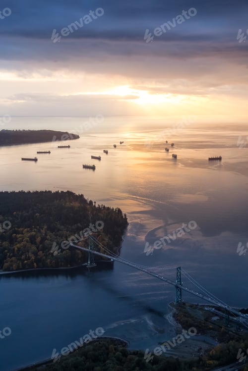 Preview: Lions Gate and Stanley Park Aerial