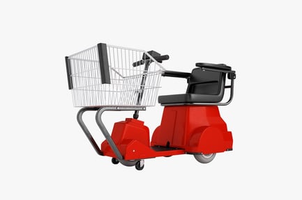 Preview: Motorized Shopping Cart for Mobility