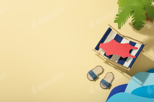 Preview: Swimsuit and other accessories for a summer trip to the sea.