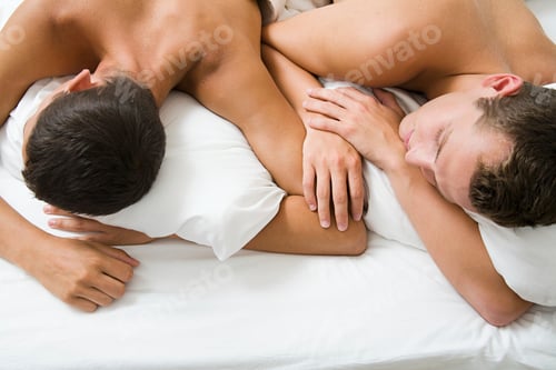 Preview: Couple sharing a peaceful moment in bed