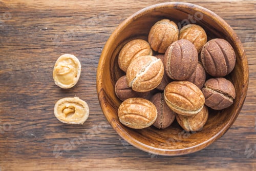 Preview: walnut shaped cookies