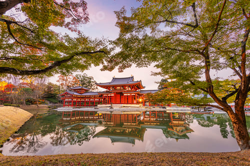Preview: Uji, Kyoto, Japan at Byodo-in Temple