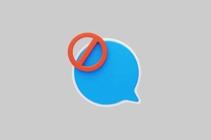 Preview: Blocked message notification