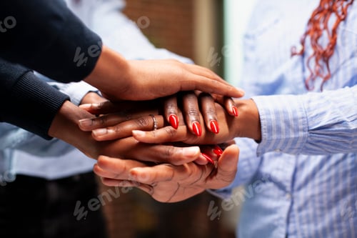 Preview: Black hands unite in startup office