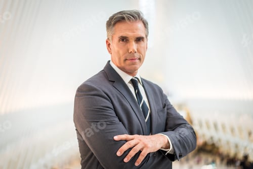 Preview: Senior businessman in New York