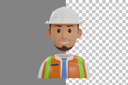 Preview: Project Manager 3D Illustration