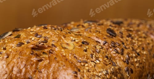 Preview: Cooking. Delicious bread made from good wheat