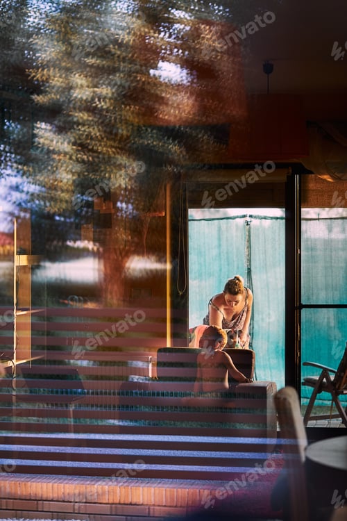 Preview: Interior of a house, family spending time at home