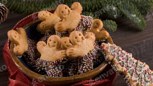 Vista previa: Galletas de jengibre navideñas