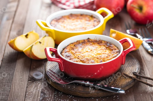 Preview: Cottage cheese casserole, sweet breakfast