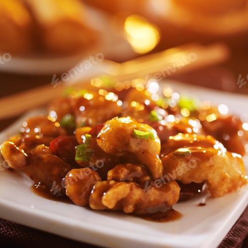Preview: spicy chinese general tso's chicken