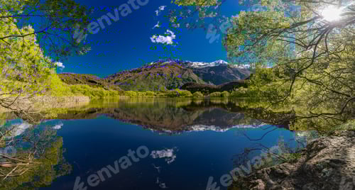 Preview: Diamond Lake in the Mt Aspiring National Park near Wanaka, New Z