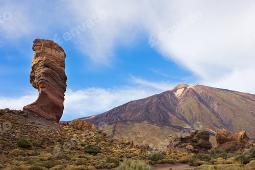Preview: valley of volcano Teide, Tenerife, Spain