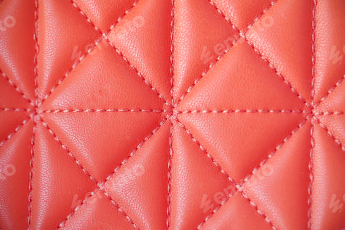 Preview: Leather Bright Stitched Background Image