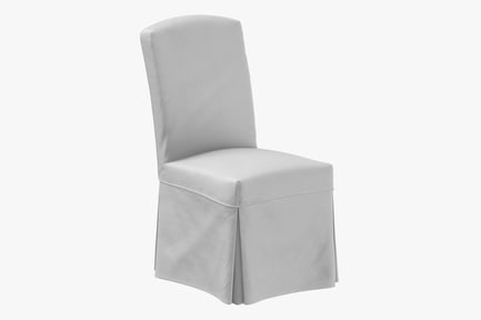 Preview: Upholstered Dining Chair with Skirt