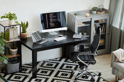 Preview: Modern office with computer