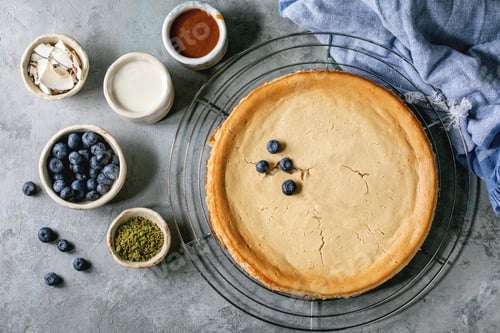 Preview: Cheescake with toppings