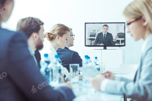 Preview: Video conference at company