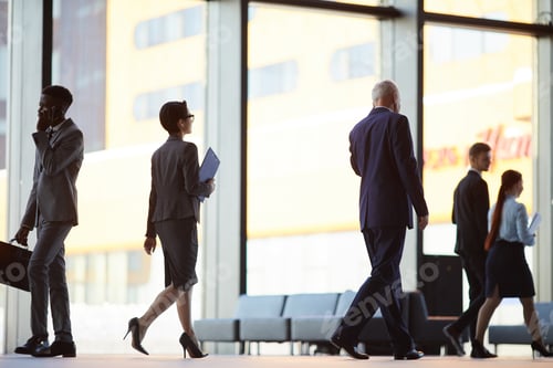 Preview: People in Office Building