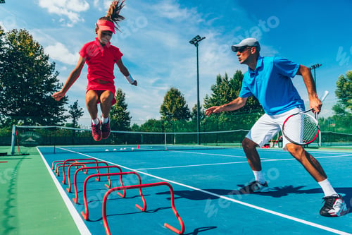 Preview: Tennis training