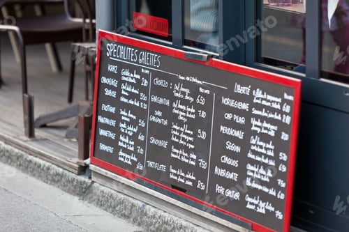 Preview: Cafe Blackboard