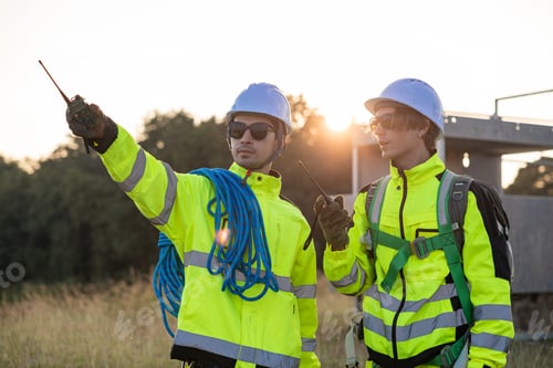 Preview: Engineers confidently overseeing wind farm project