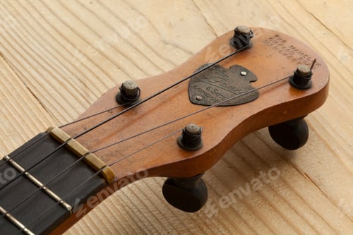 Preview: Ukelele banjo head stock