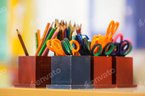 Preview: College equipment in a Classroom