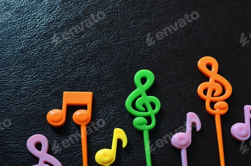 Visualização: A música colorida não está no chão de couro