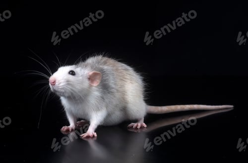 Preview: young rat in studio
