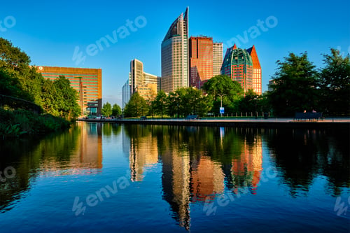 Preview: Skyscrapers in The Hague, Netherlands