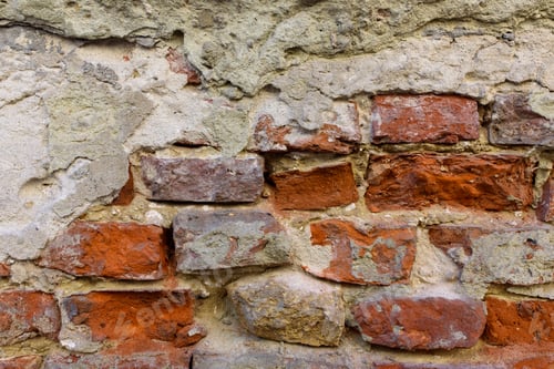 Preview: Old brick wall. Grunge background. Bric. Rustic style