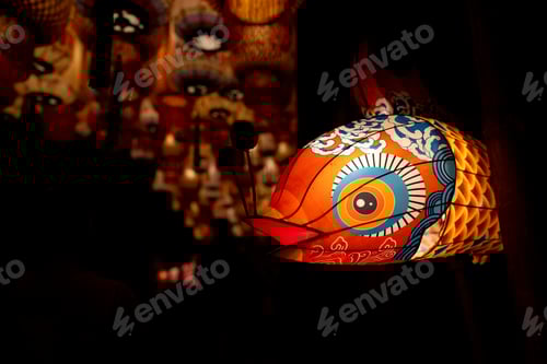 Preview: Lunar New Year lanterns at night