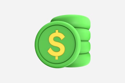 Preview: Stack of Coins 3D Illustrations