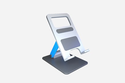 Preview: Foldable Phone Stand 3D Illustration