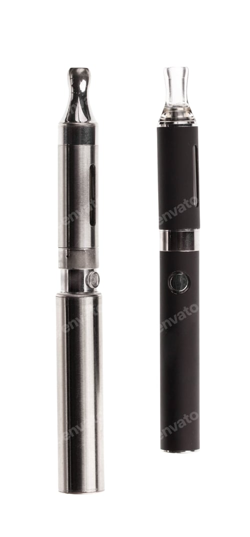 Preview: Big metal electronic cigarette.