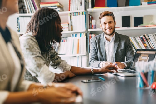 Preview: Office meeting and teamwork