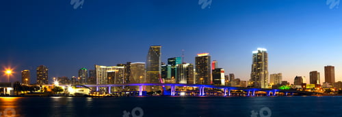 Preview: Miami skyline panorama