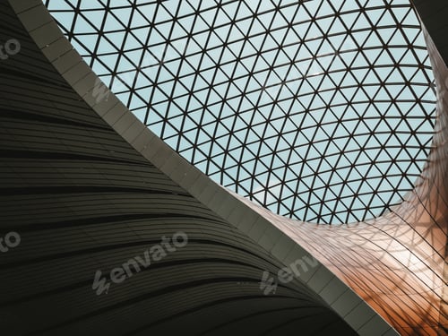 Preview: Modern architectural structure with contemporary design