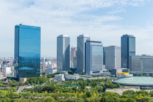 Preview: Osaka skyline